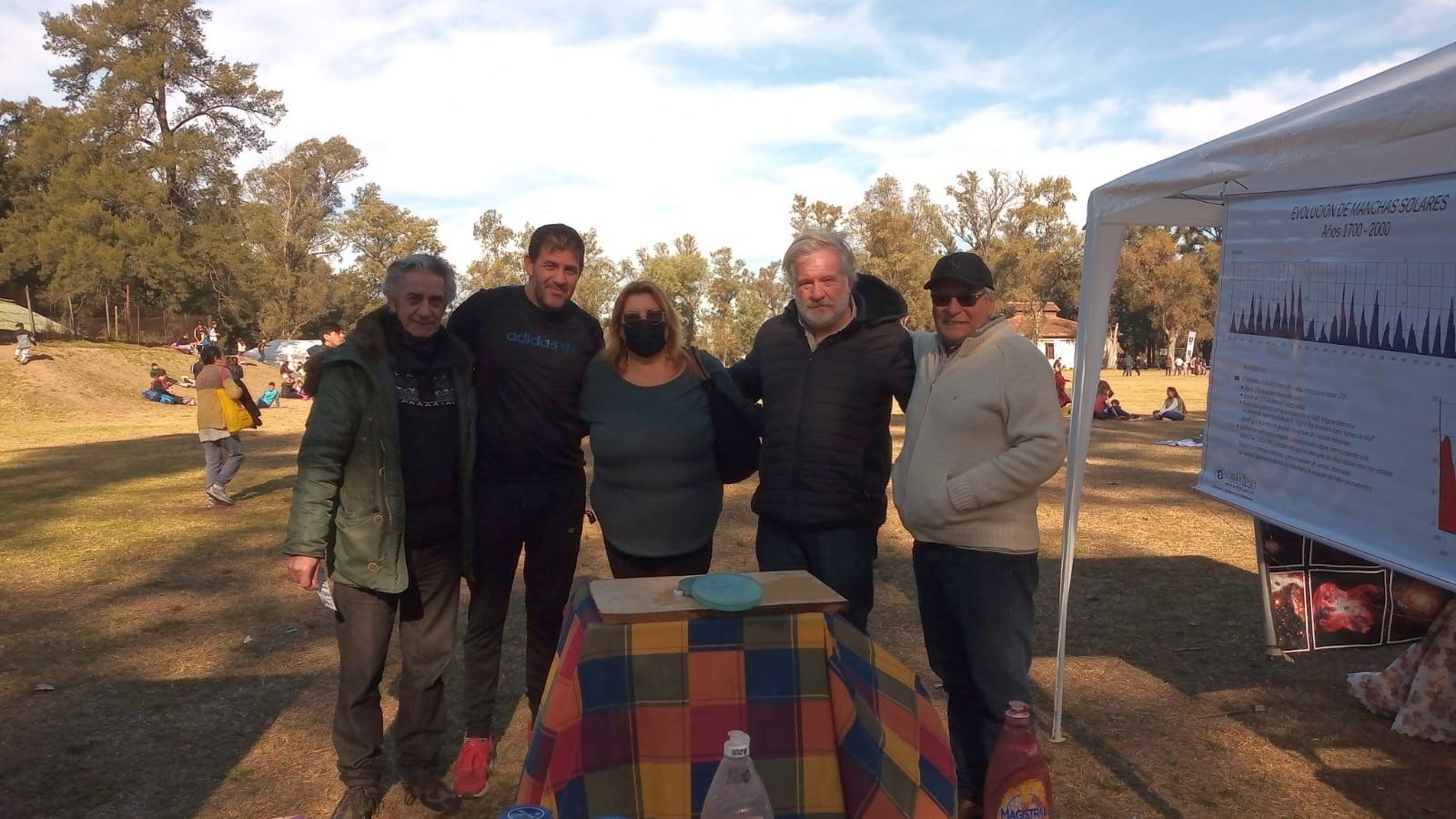 Carlos Lucarelli, José Plem, Teresa, Rafael Girola, Angel